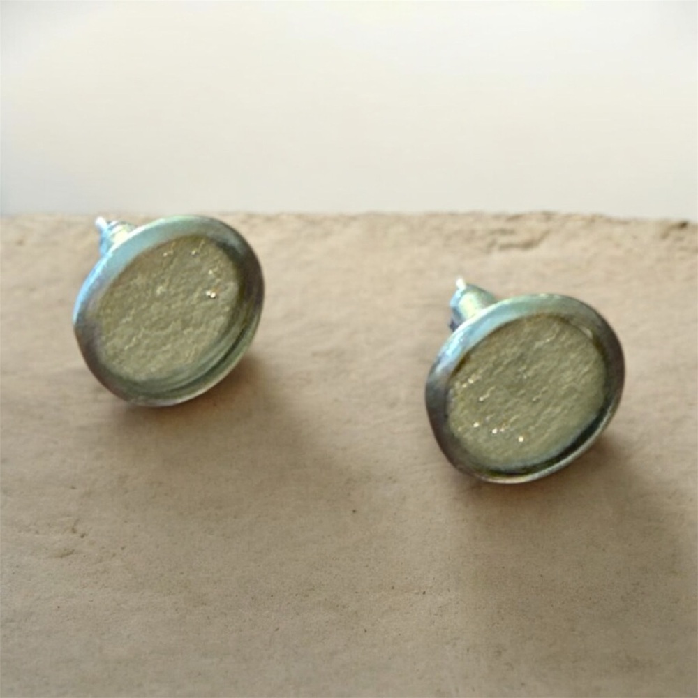 Elegant Silver Stud Earrings